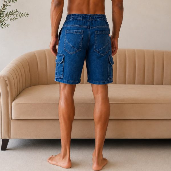 Cargo Pocket Acid Wash Shorts