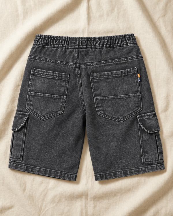 Cargo Pocket Acid Wash Shorts