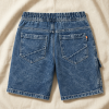 Front Pocket Acid Wash Shorts